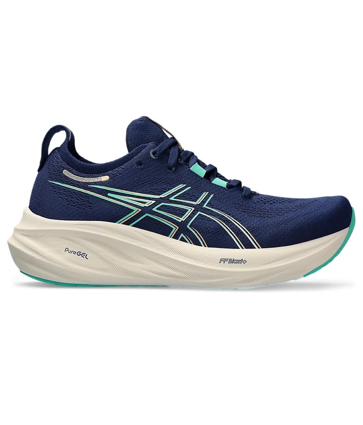 

Кроссовки женские Asics Gel-Nimbus 26 1012B601-400 синие 38 EU, Синий, Gel-Nimbus 26