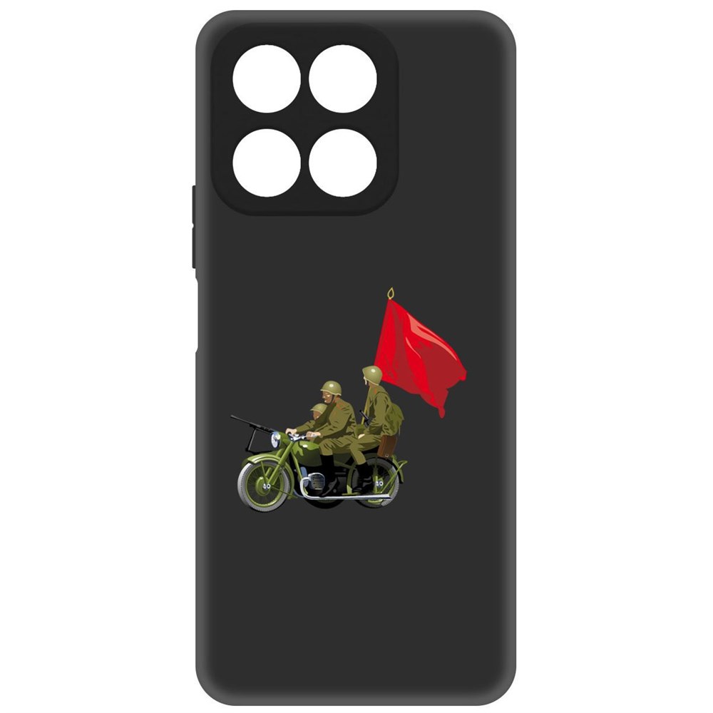 

Чехол-накладка Софт Мотоциклисты для Honor X8a