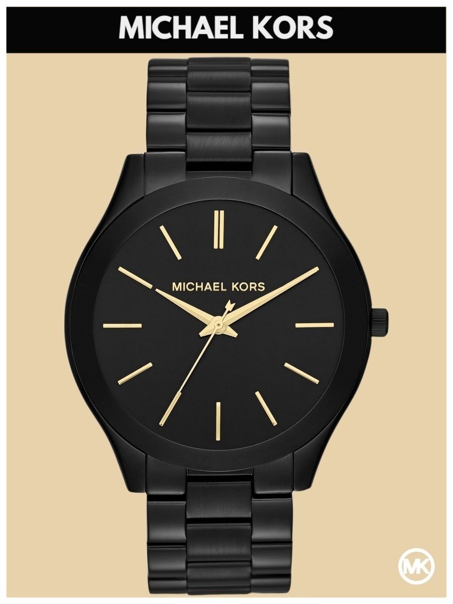 

Наручные часы женские Michael Kors M3221K черные, M3221K