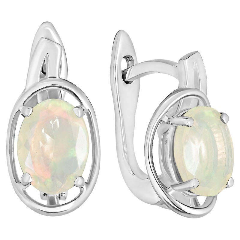 

Серьги из серебра с опалом LAZURIT-ONLINE 7768AG, 7768AG
