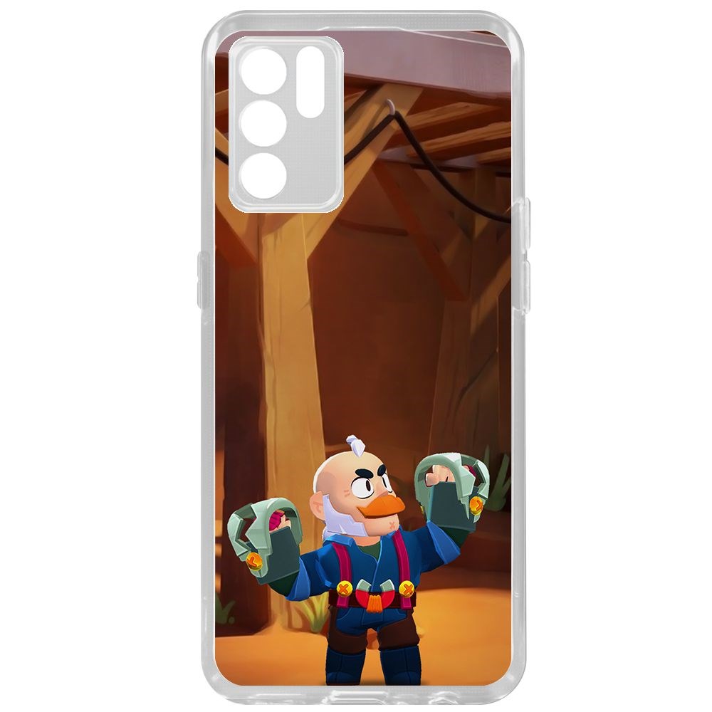 Чехол-накладка Brawl Stars-Сэм для Oppo Reno6