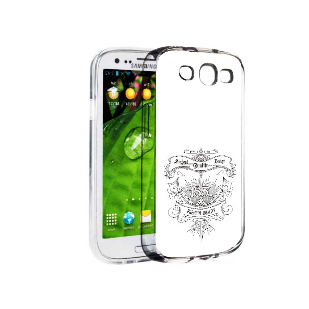 

Чехол MyPads Tocco для Samsung Galaxy S3 логотип 1851 год (PT123108.507.444), Прозрачный, Tocco