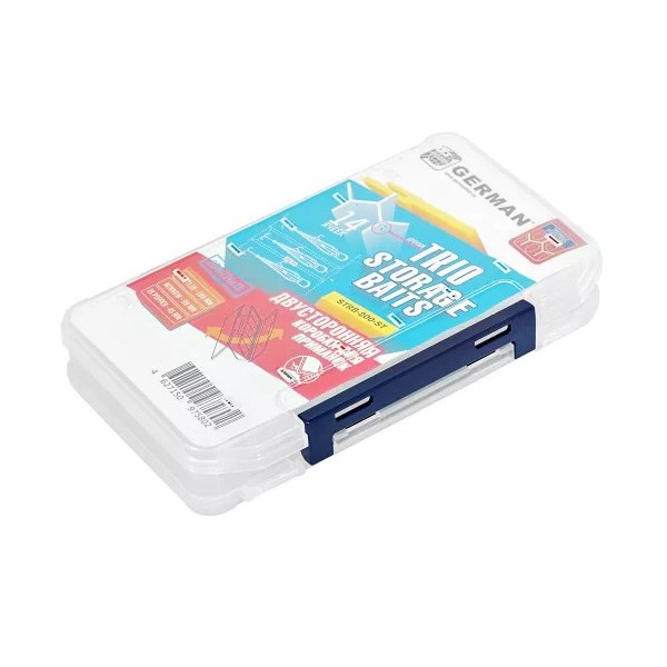 

Коробка German Trio Storage Baits STRB-200-ST, Прозрачный, STRB-200-ST