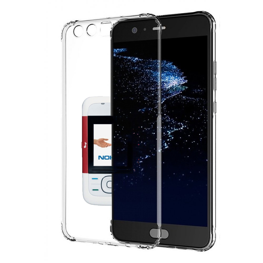

Чехол бампер MyPads старая нокия для Huawei P10 Plus противоударный, Прозрачный, Tocco