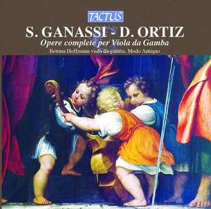 GANASSI - ORTIZ - OPERE COMPLETE PER VIOLA DA GAMBA - MODO ANTIQUO