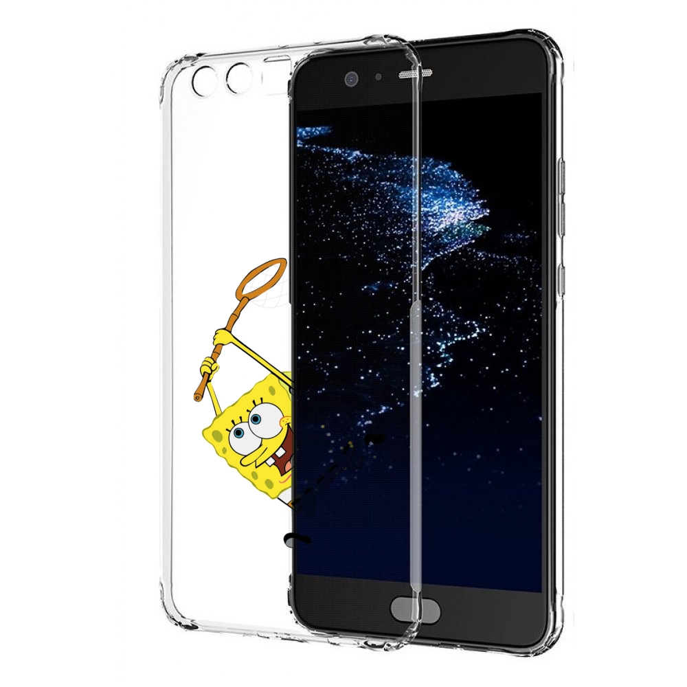 

Чехол бампер MyPads спанчбоб-с-сочком для Huawei P10 Plus против, Прозрачный, Tocco