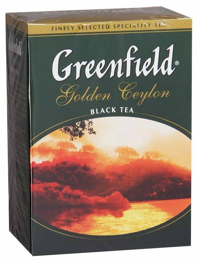 

Чай черный Greenfield Голден Цейлон листовой 100 г