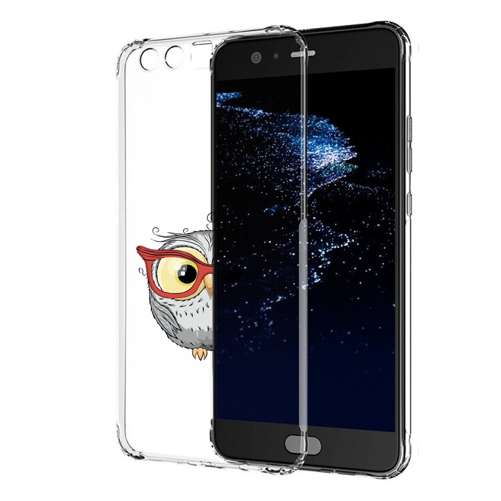 

Чехол бампер MyPads сова-в-красных-очках для Huawei P10 Plus про, Прозрачный, Tocco