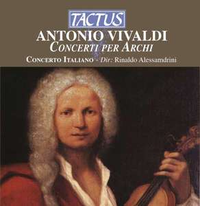 Vivaldi Antonio. Concerti per archi RV 154, 367, 578, 124, 302, 522-Ensemble Concerto Ital