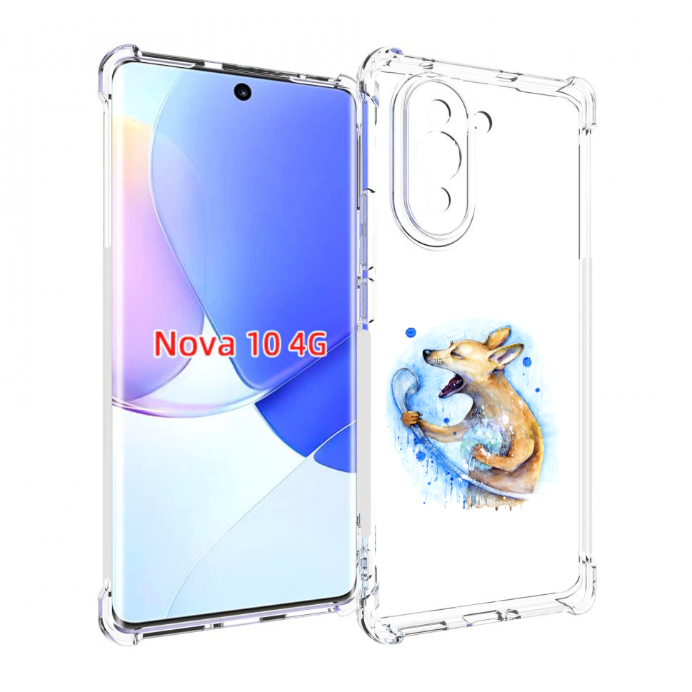 

Чехол MyPads пение в душе для Huawei Nova 10, Прозрачный, Tocco