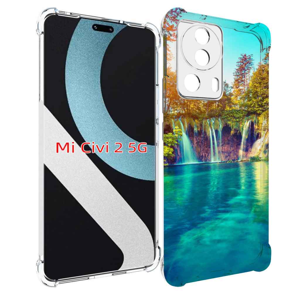 

Чехол MyPads Водапад-2 для Xiaomi Civi 2, Прозрачный, Tocco