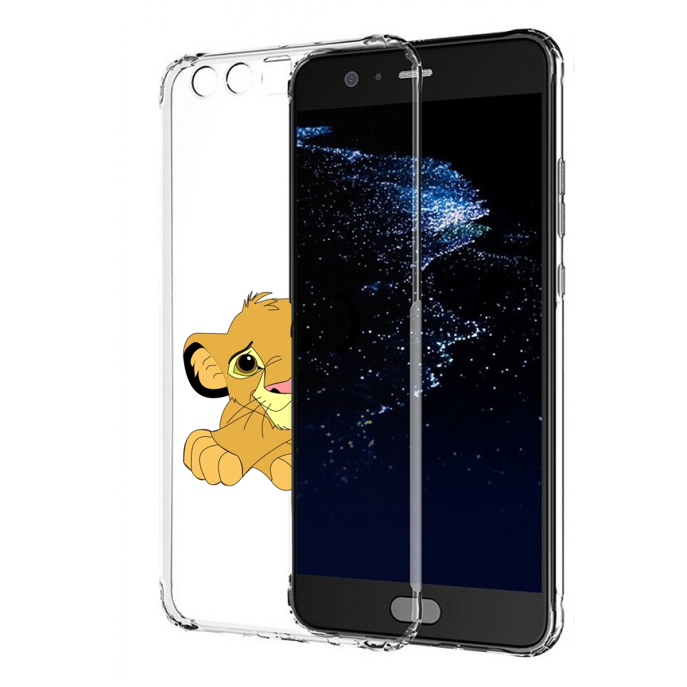 

Чехол бампер MyPads симба-красивый для Huawei P10 Plus противоуд, Прозрачный, Tocco