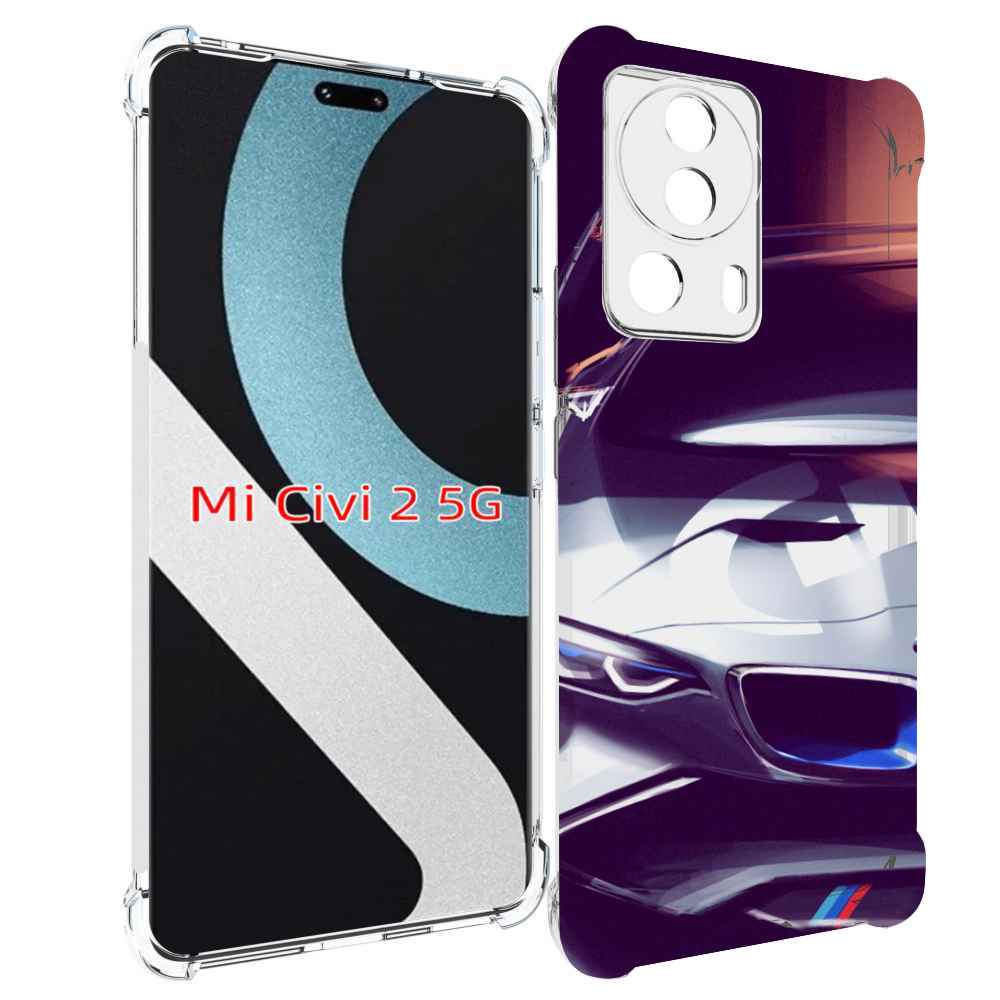 

Чехол MyPads Бэмвэ мужской для Xiaomi Civi 2, Прозрачный, Tocco