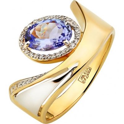 

Кольцо из золота р. , Master Brilliant 1-507902-00-31, танзанит\бриллиант, 1-507902-00-31