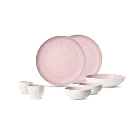

Набор тарелок Villeroy & Boch It's my match (7 предметов) розовый