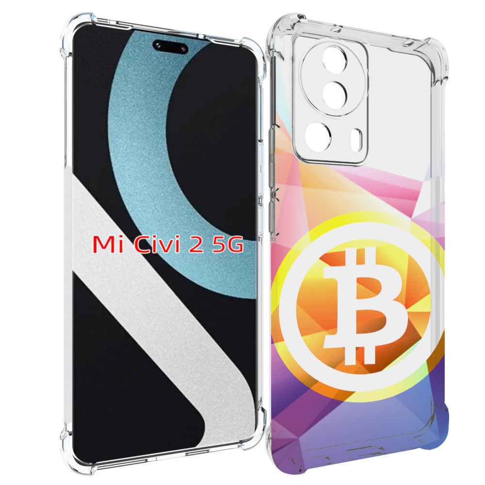 

Чехол MyPads Биткоин для Xiaomi Civi 2, Прозрачный, Tocco
