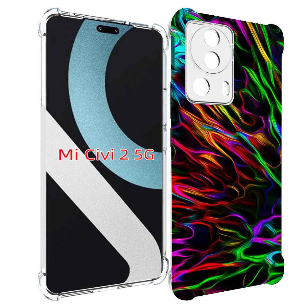 

Чехол MyPads Бензин для Xiaomi Civi 2, Прозрачный, Tocco