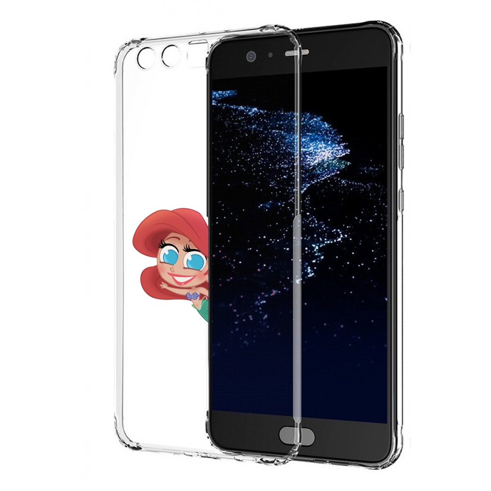 

Чехол бампер MyPads русалка-мулатка для Huawei P10 Plus противоу, Прозрачный, Tocco
