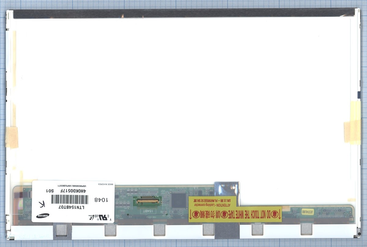 

Матрица OEM для ноутбука LTN154BT07 (10011612V), совместимая с p/n: LTN154BT07