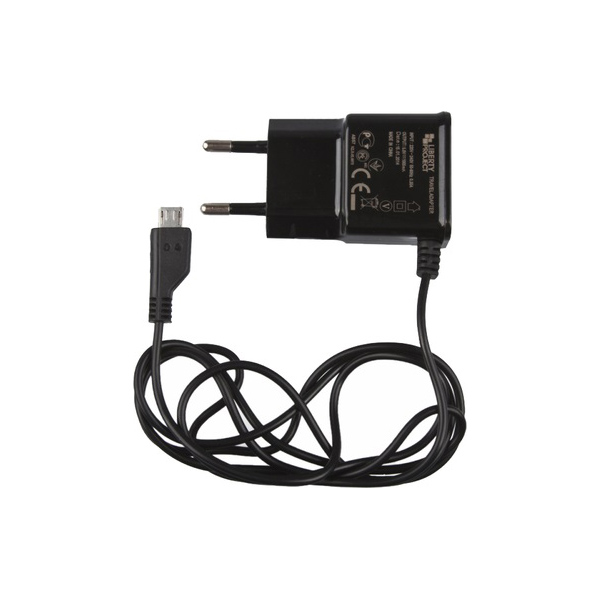 фото Сетевое зарядное устройство liberty project cd124301, micro usb, 1 a, black