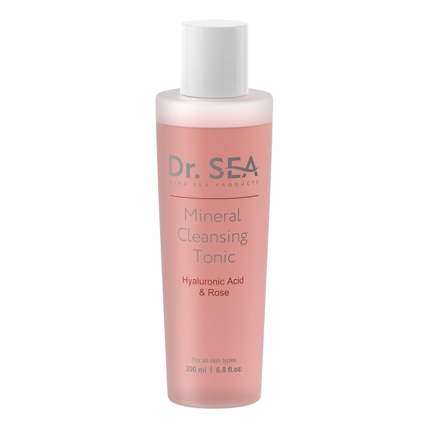 

Тоник для лица Dr.Sea Hyaluronic Acid & Rose Mineral Cleansing Tonic очищающий 200 мл