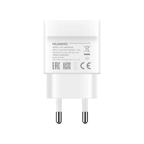 фото Сетевое зарядное устройство huawei ap32, 1xusb, 3 a, white