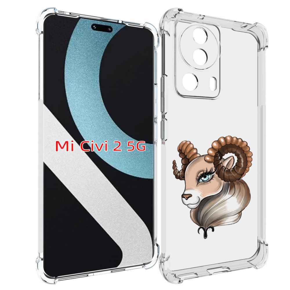 

Чехол MyPads Барашка для Xiaomi Civi 2, Прозрачный, Tocco