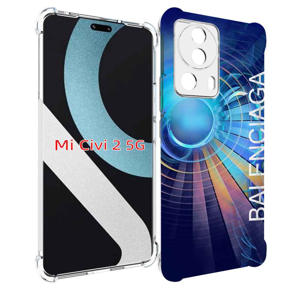 

Чехол MyPads Баленсиага-абстракция для Xiaomi Civi 2, Прозрачный, Tocco