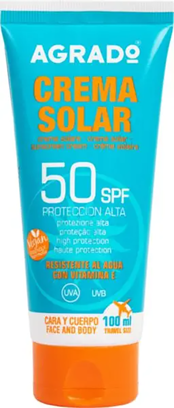 

Солнцезащитный крем Agrado Crema Solar 50 SPF 100 мл