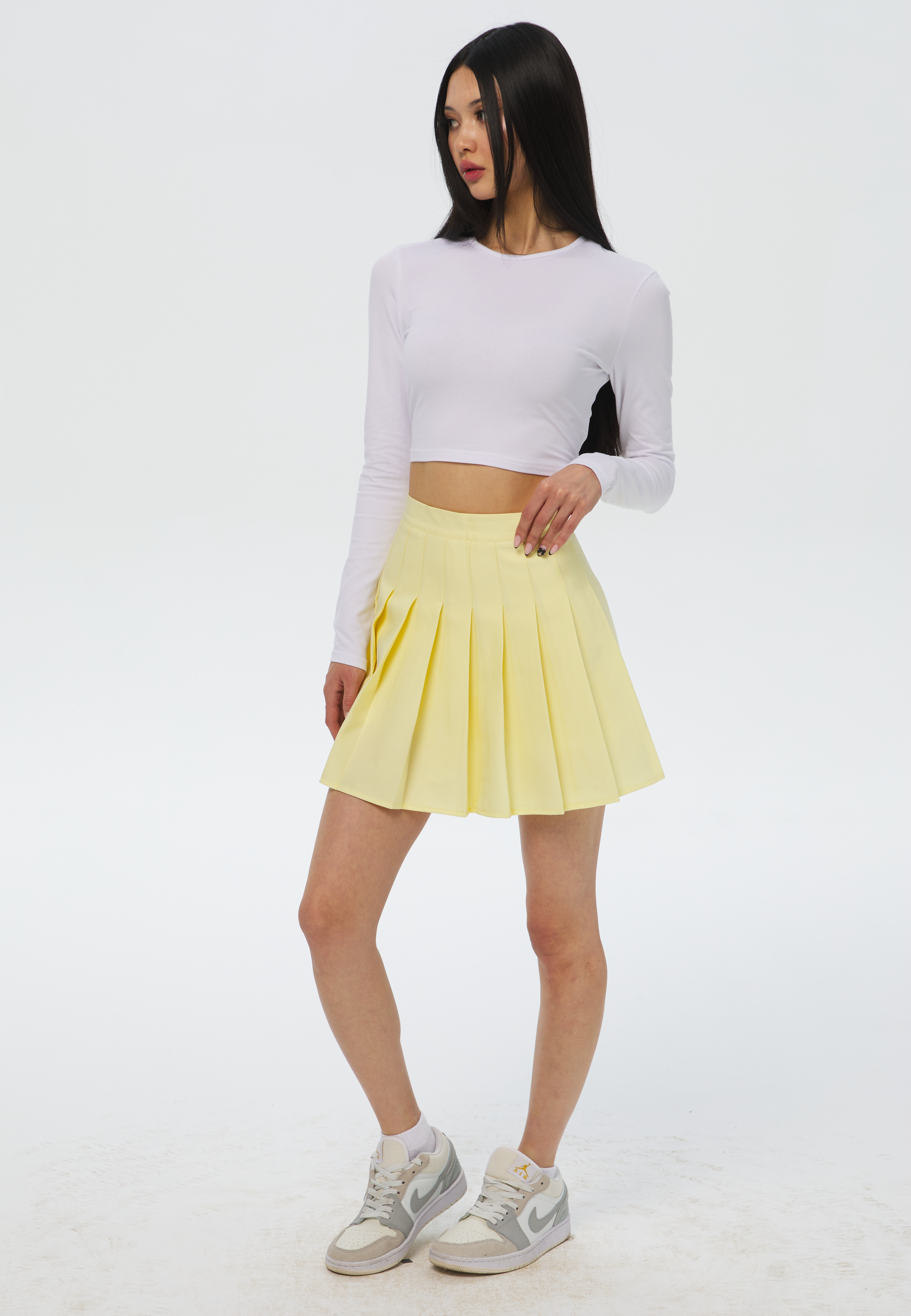 

Юбка женская Feelz Skirt back 2school желтая S, Желтый, Skirt back 2school