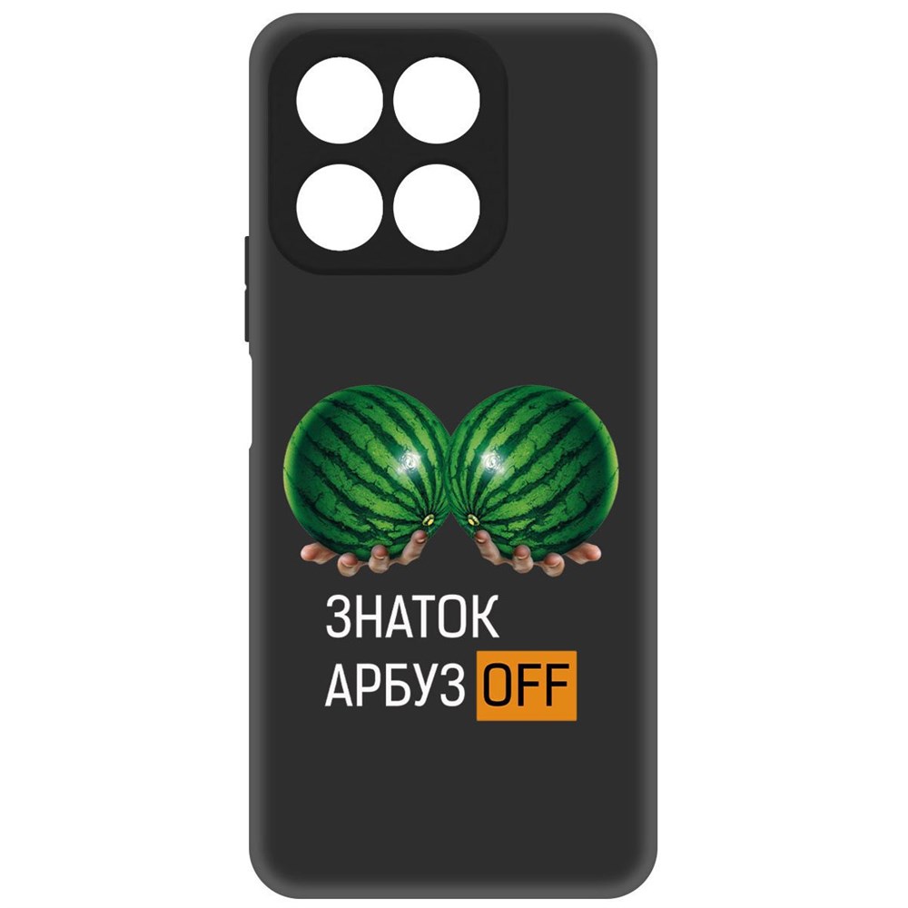 

Чехол-накладка Софт Знаток арбузов для Honor X8a