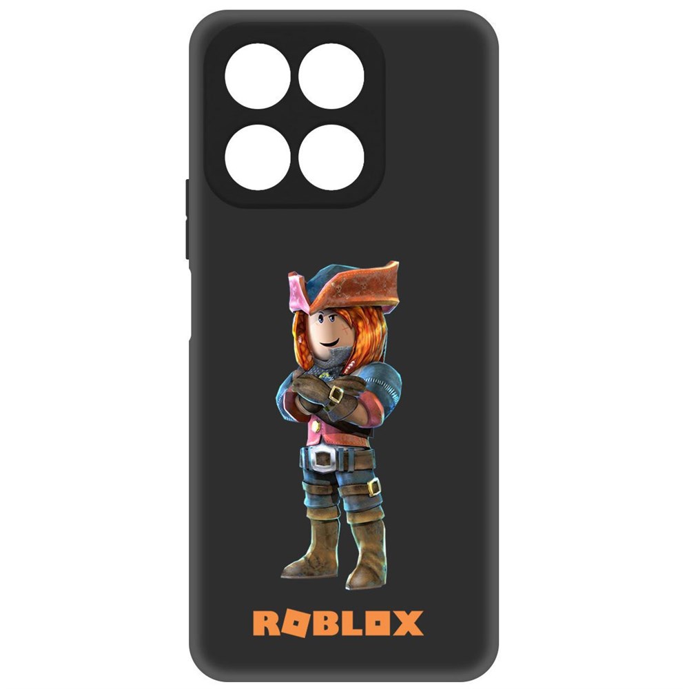 

Чехол-накладка Софт Roblox-Эзебель для Honor X8a, Черный
