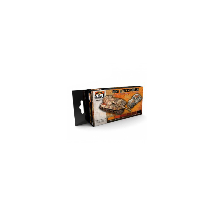 

Краска AMMO MIG RUST EFFECTS COLORS, Оттенок ржавчины, AMIG7106