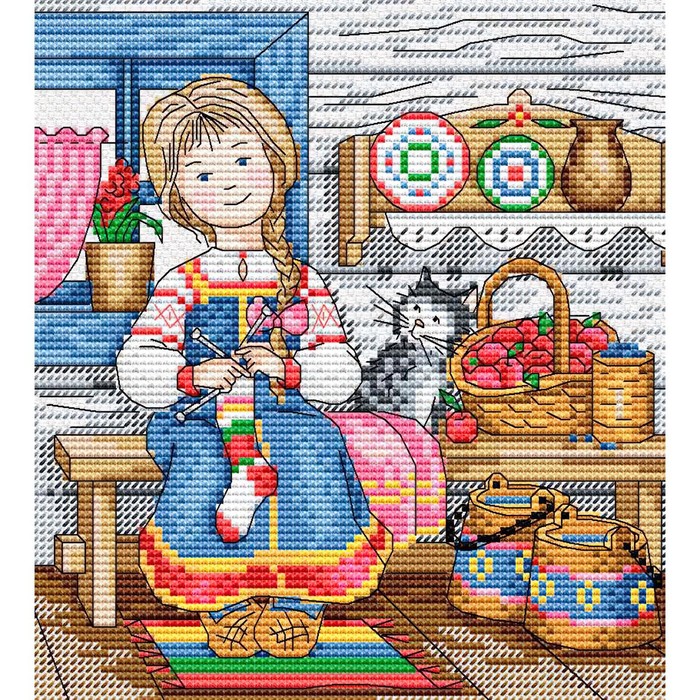 

Набор для вышивания "Искусница" м-042