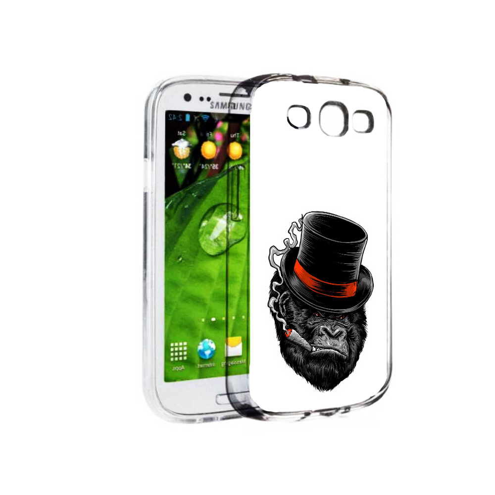 

Чехол MyPads Tocco для Samsung Galaxy S3 дизайнерская горилла (PT123108.507.431), Прозрачный, Tocco