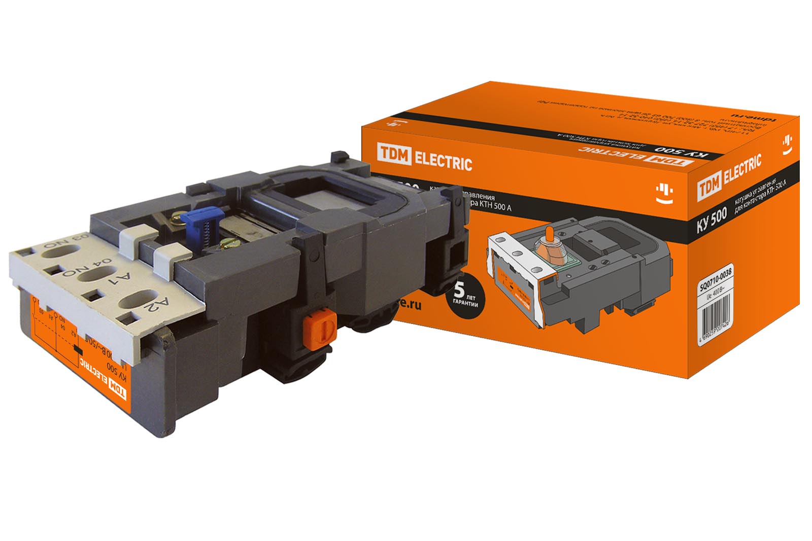 

Катушка управления КУ- 500А 400В TDM SQ0710-0038