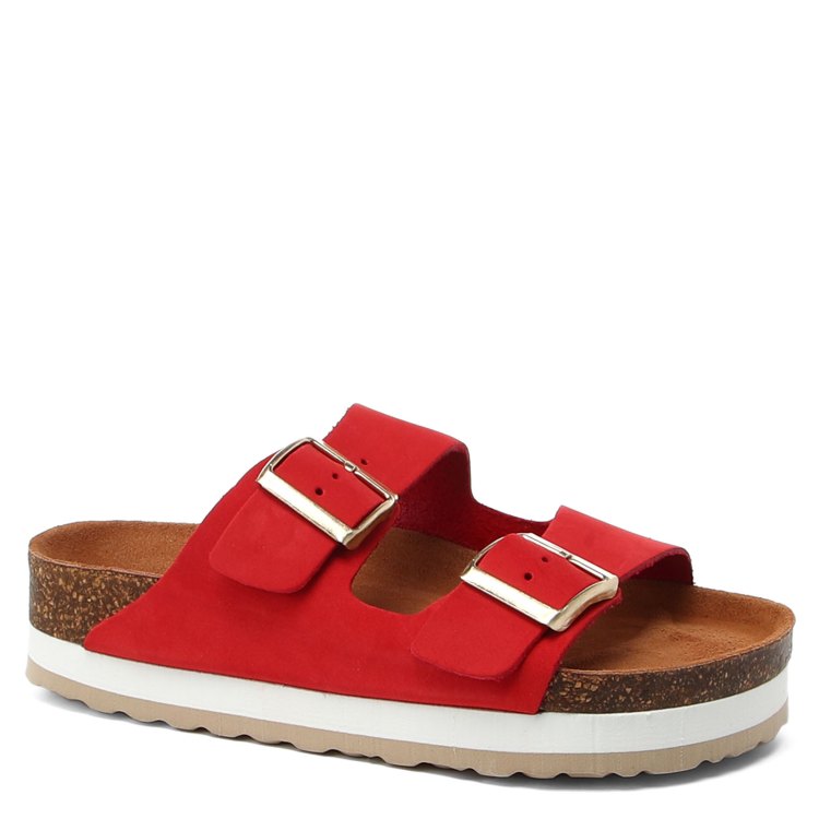 

Шлепанцы женские Bio Green PT20-3L красные 38 EU, Красный, PT20-3L