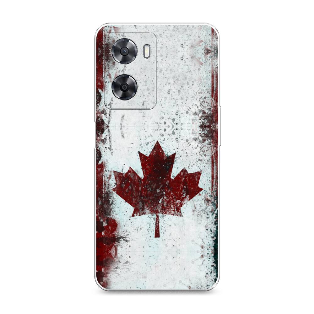 

Чехол Awog на Oppo A77s 4G "Канада", Белый;красный;черный, 2511950-5
