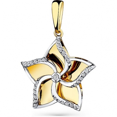 

Подвеска из комбинированного золота с 31 бриллиантом Master Brilliant 3-530040-00-00, 3-530040-00-00