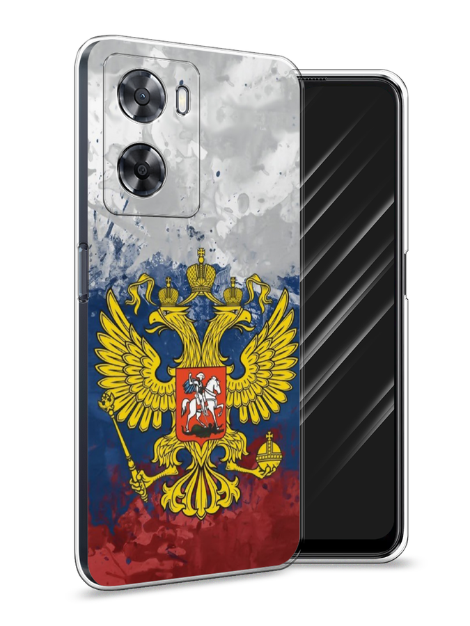 

Чехол Awog на Oppo A77s 4G "РФ", Белый;синий;красный, 2511950-5