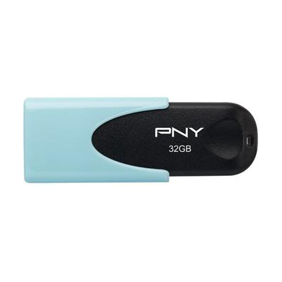 

Флешка PNY Attache 4 32ГБ Blue/Black (FD32GATT4PAS1KB-EF), Attache 4