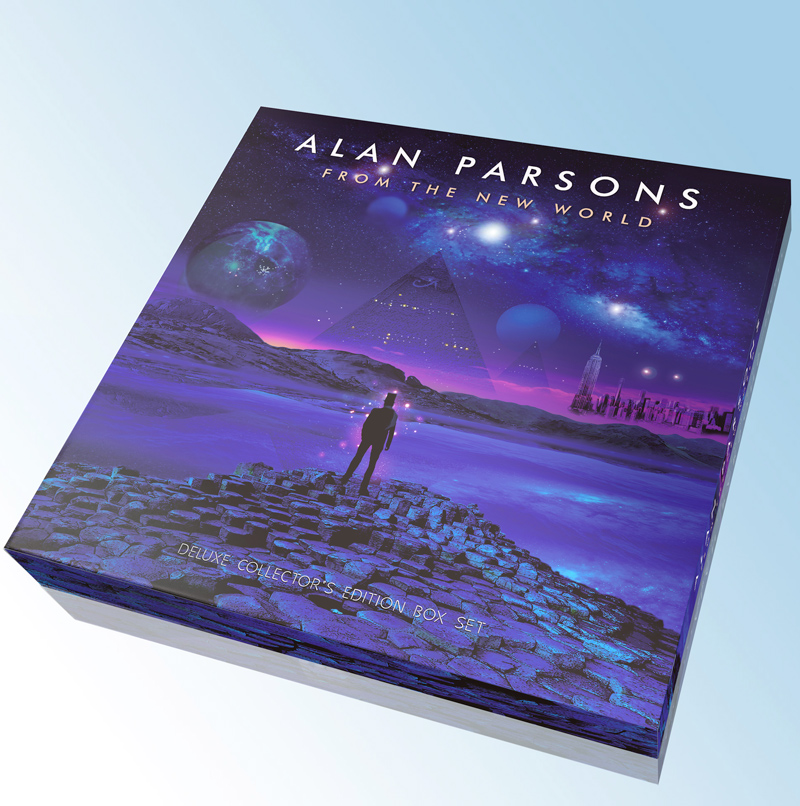 Alan Parsons From The New World, Deluxe Box Set Limited Edition (LP+2CD+DVD) + T-shirt