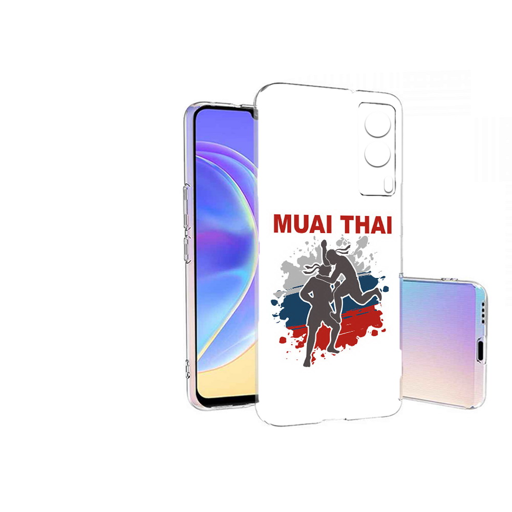 

Чехол MyPads Tocco для Vivo V21E Муайтай (PT161736.380.123), Прозрачный, Tocco