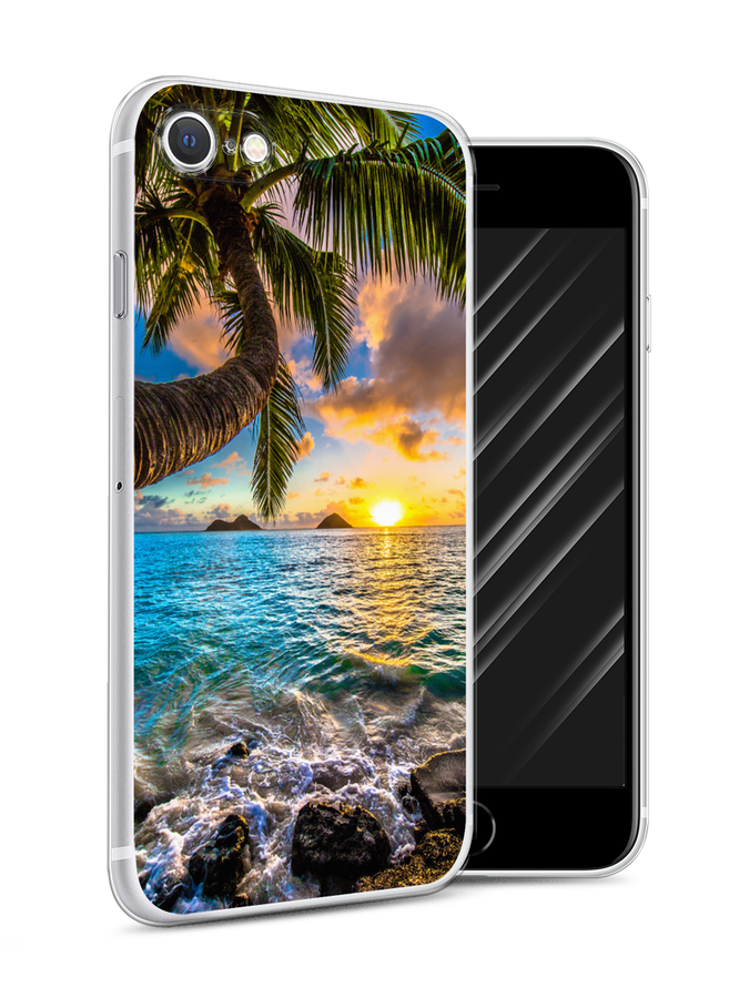

Чехол Awog на Apple iPhone 7 / Айфон 7 "Восход 5", Разноцветный, 10650-4