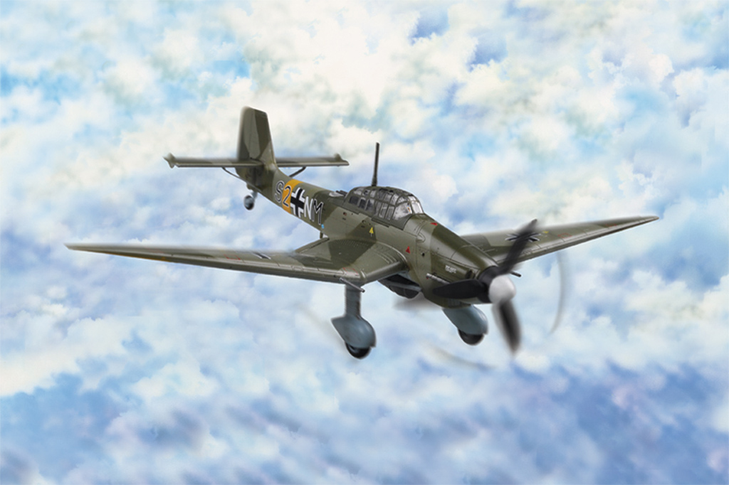 

Сборная модель Hobby Boss 1/72 Самолет Junkers Ju-87D-3 Stuka 80286