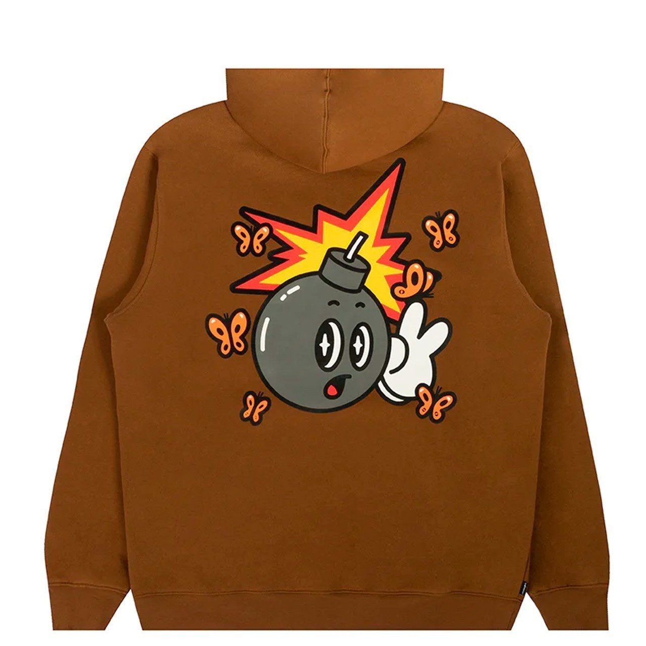 Худи мужское The Hundreds L23P102002_BRASS коричневое L