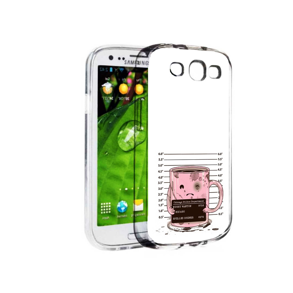 

Чехол MyPads Tocco для Samsung Galaxy S3 кружка (PT123108.507.420), Прозрачный, Tocco