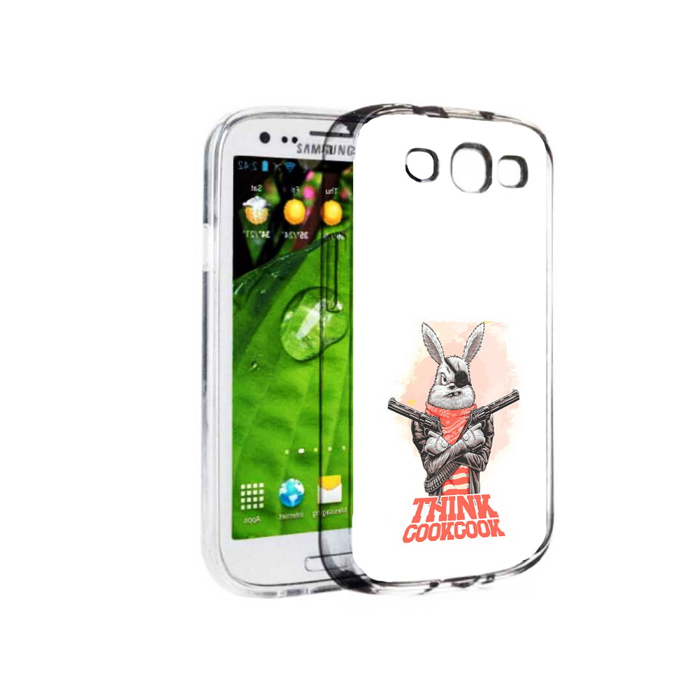 Чехол MyPads Tocco для Samsung Galaxy S3 кролик пират (PT123108.507.419)