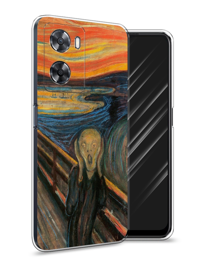

Чехол Awog на Oppo A77s 4G "Крик", Оранжевый;синий;серый, 2511950-9