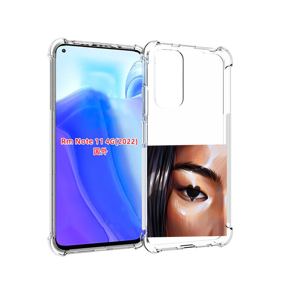 

Чехол MyPads зрачок-сердце женский для Xiaomi Redmi Note 11 4G ( Глобальная версия ), Tocco